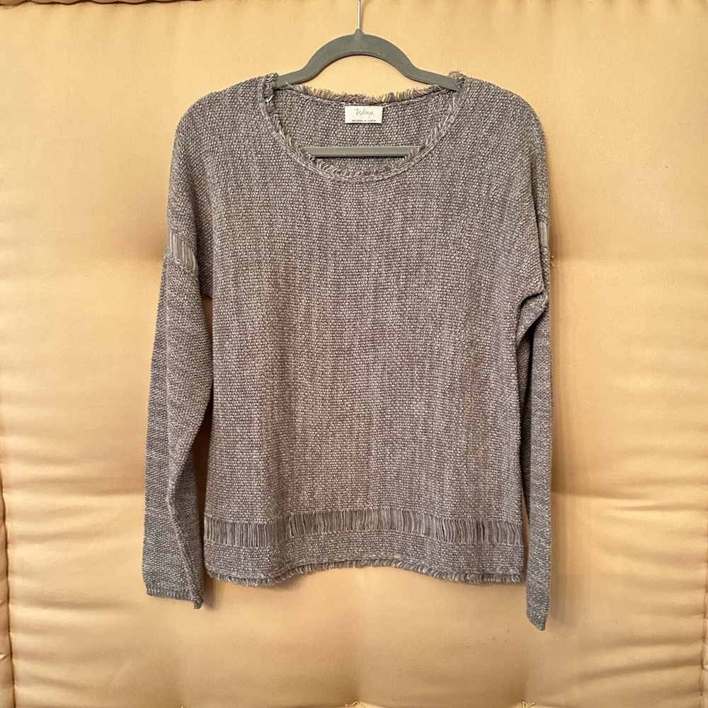 Wrap 100% Cotton Sweater